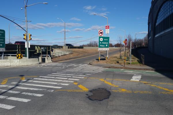 NYCDOT Rehabilitation of Ramp to NB Henry Hudson Parkway over Amtrak